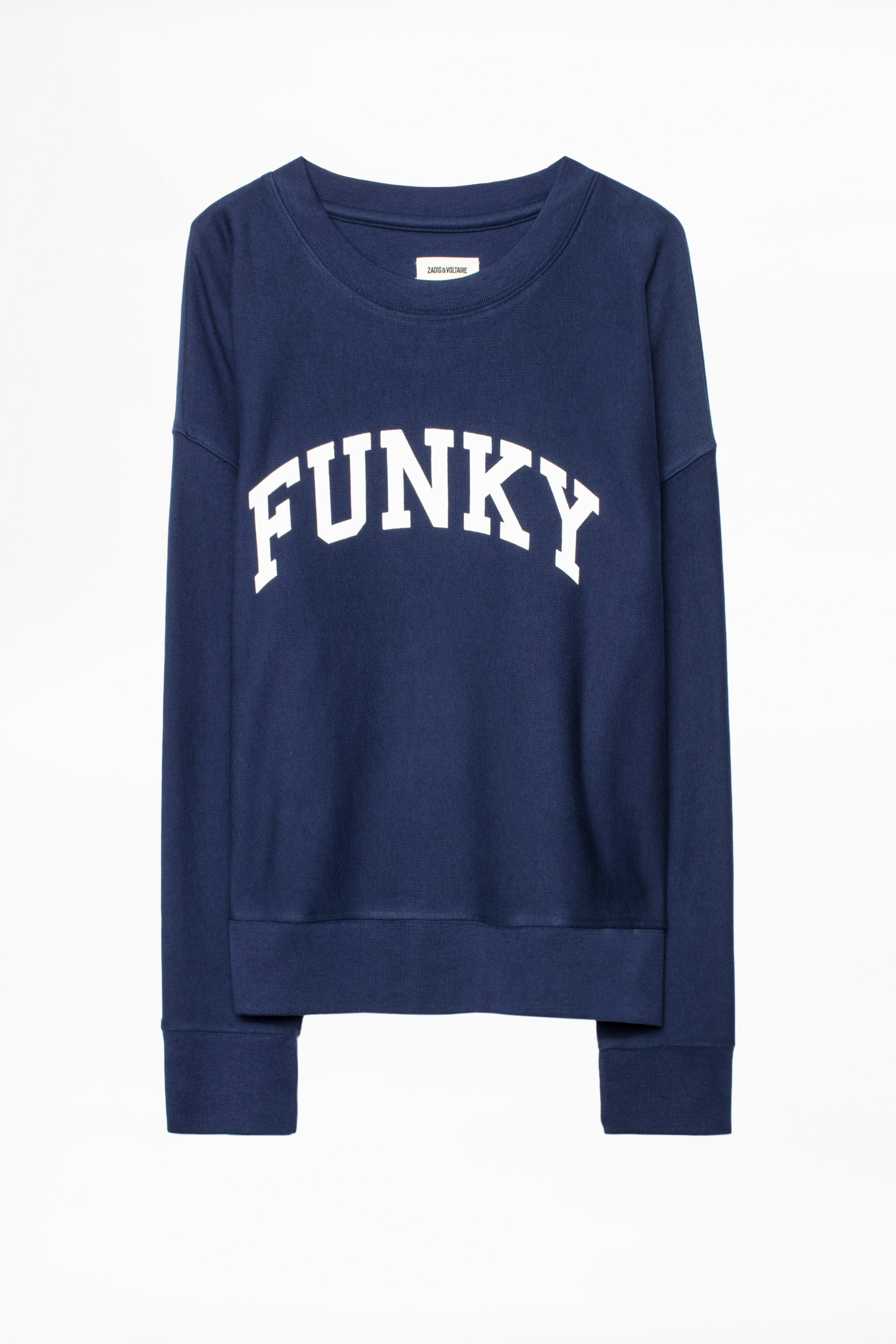 Sudadera Champ Funky - Sudadera de algodón para mujer.